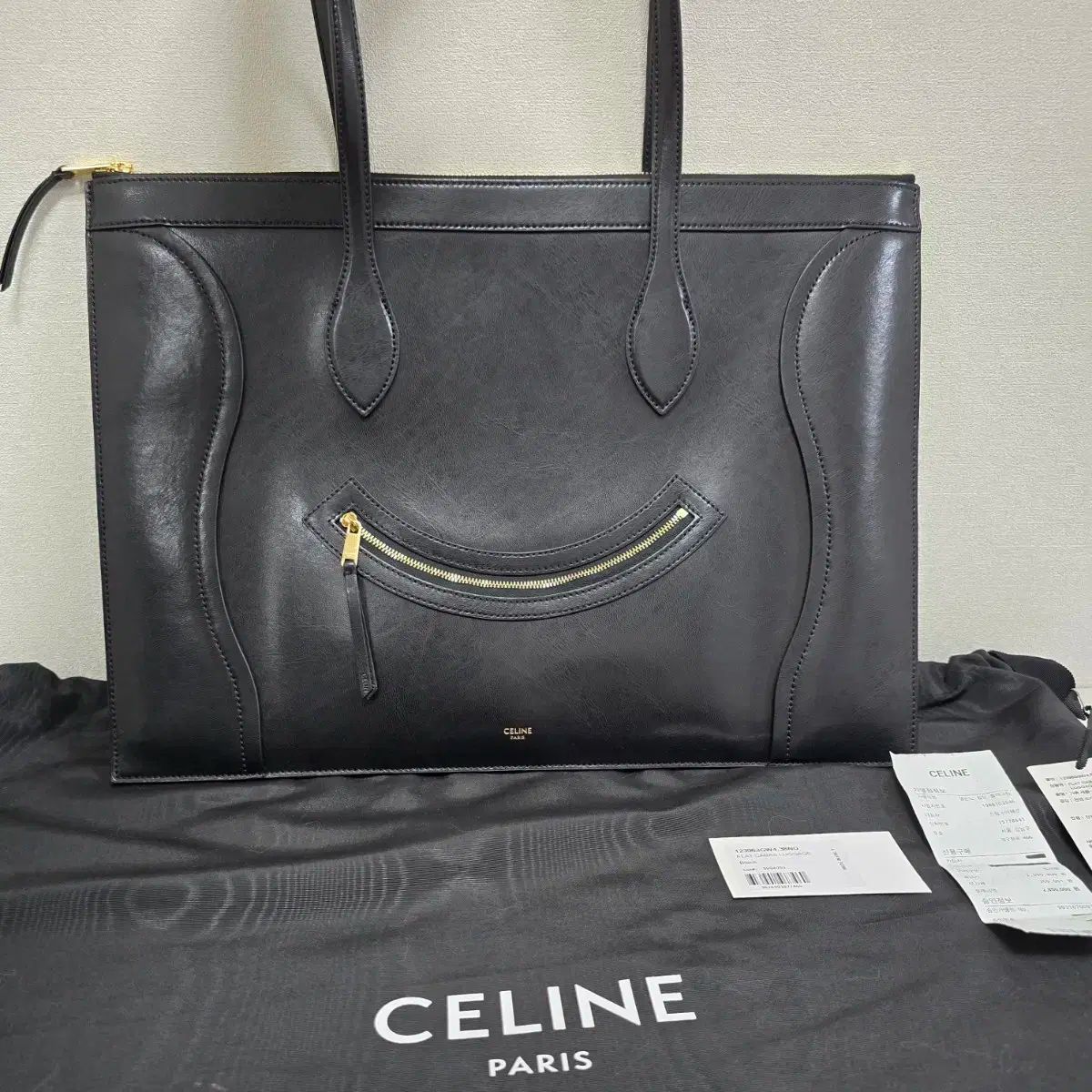 Celine セリーヌ フラット カバス ニュー ラゲージバッグ