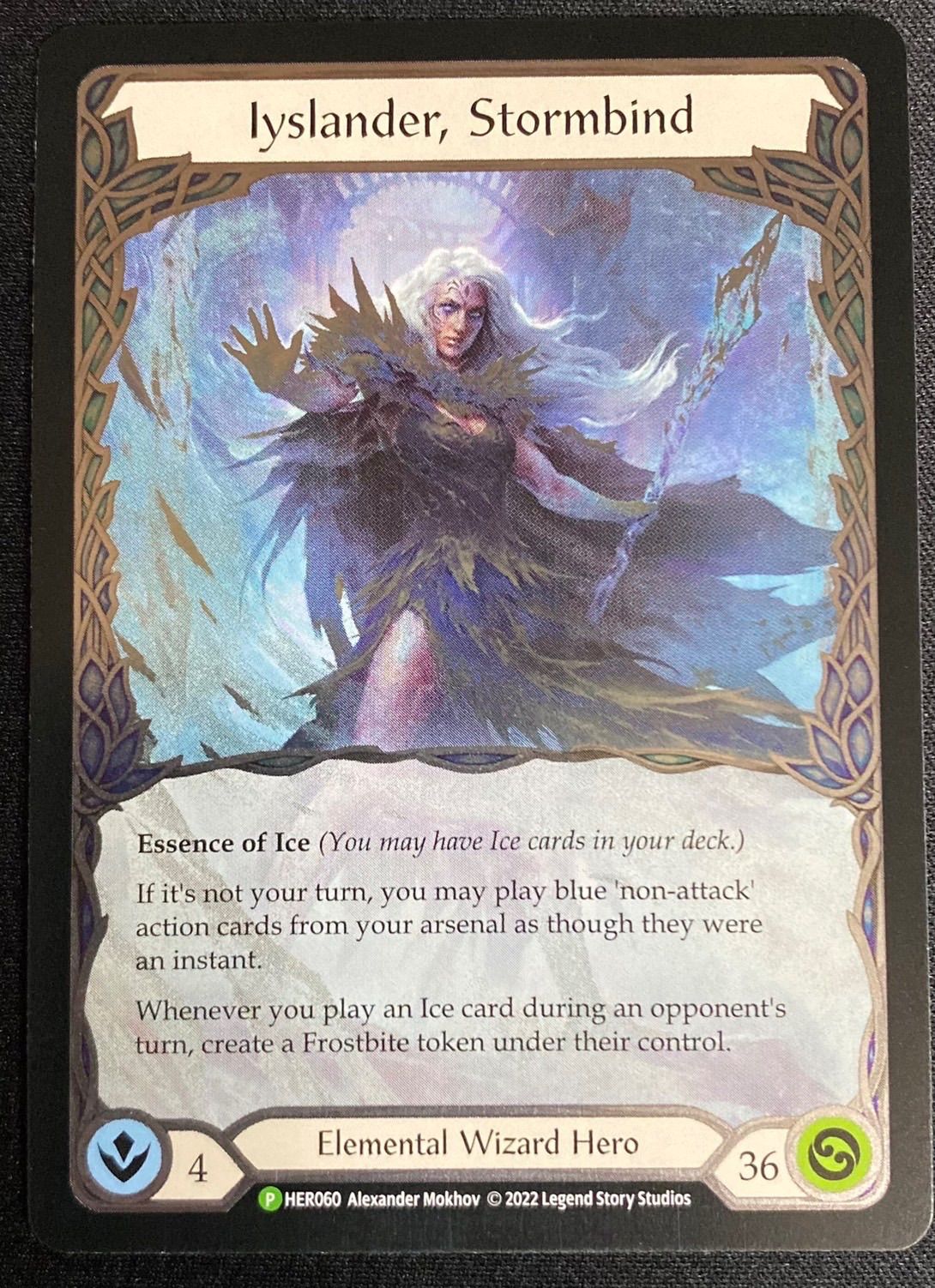 はなた様専用 2枚セット【cold foil】Iyslander Stormbind