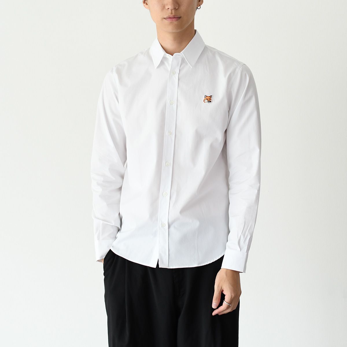 MAISON KITSUNE メゾンキツネ トップス シャツ フォックスヘッド 