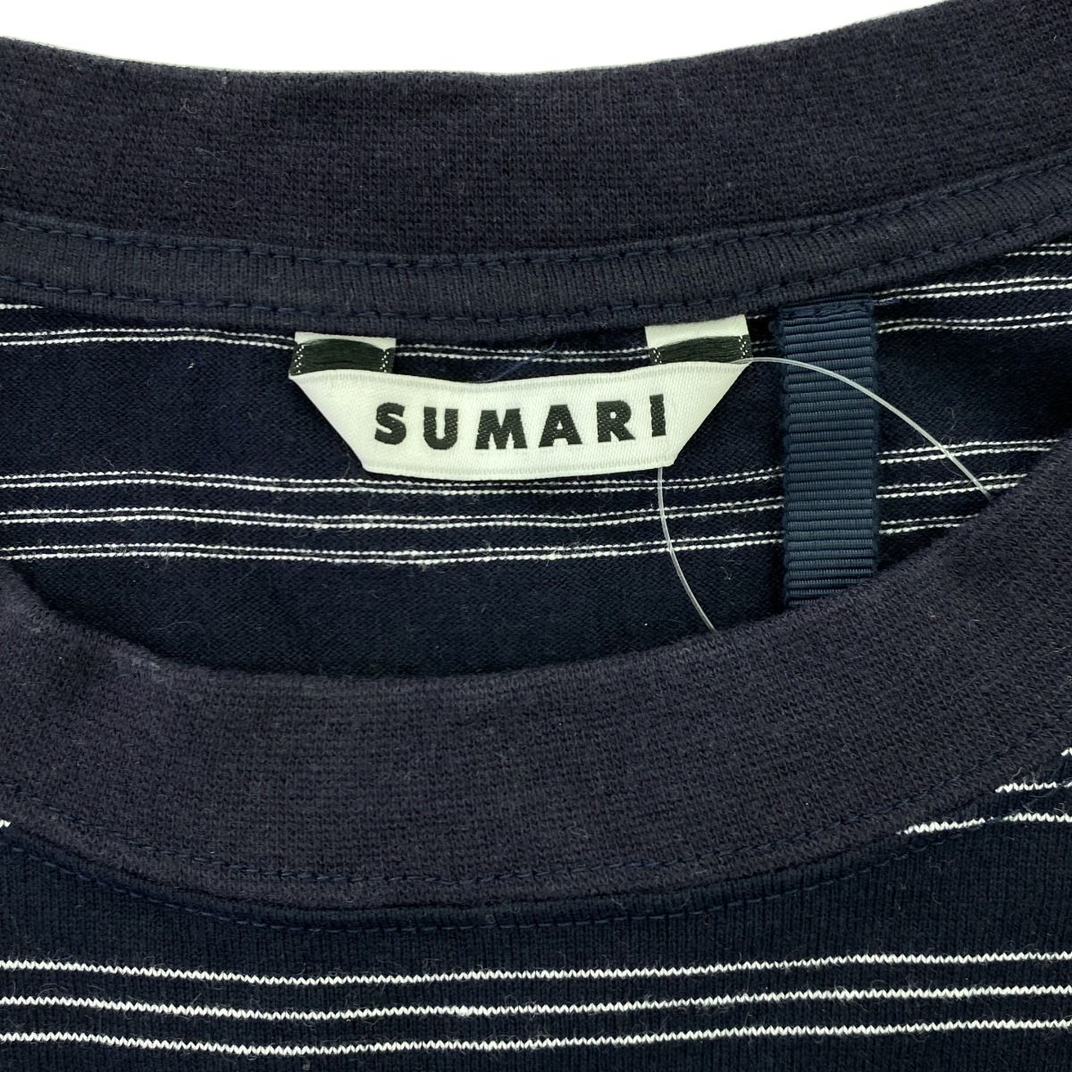 【予約受付中】 SUMARI シュマリ HEMCODE BORDER LONG SLEEVE T ボーダーロング トップス