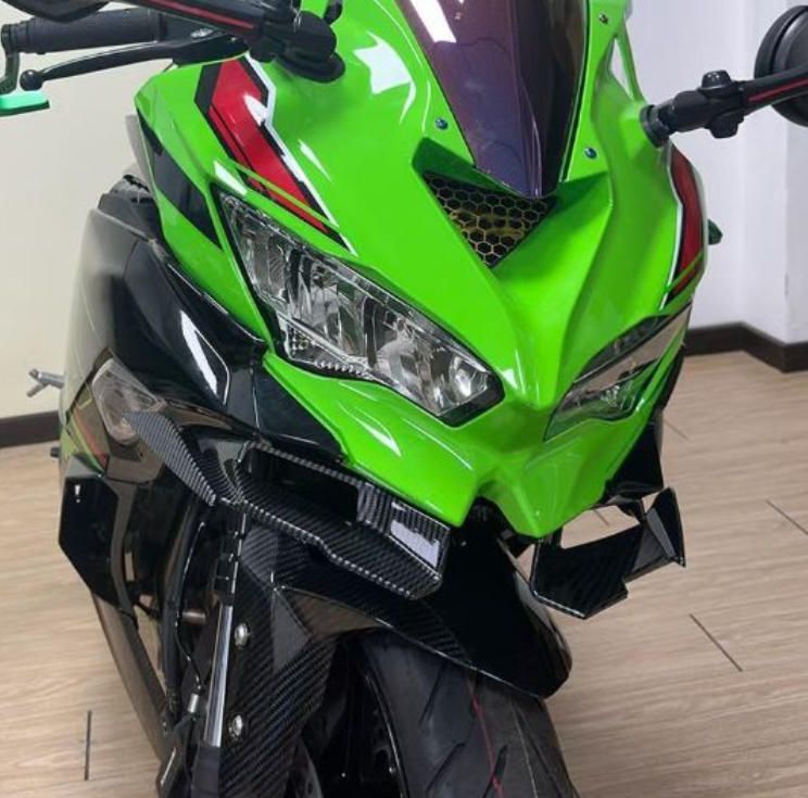 新品，安い ZX-4R ZX25R ウィング スポイラー カバー フロント フェア