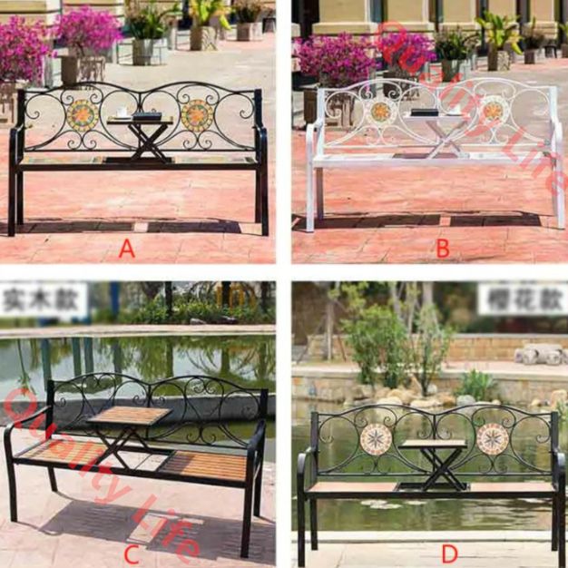 パークベンチ ガーデンベンチ ベンチ 屋外 公園用ベンチ 屋外用ベンチ ガーデンクラシックベンチ背もたれ付き 屋外の庭のベンチ ガーデン ベンチ 耐荷重約250kg ガーデンベンチ 屋外 公園のベンチ椅子 庭のベンチ 2 3人が座れ 150X55X80CM YUZUMIYA_COM