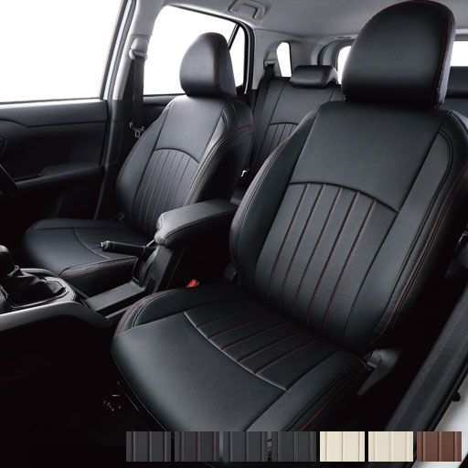 CLAZZIO クラッツィオ ライン シートカバー ホンダ オデッセイ RB1 / RB2 H15(2003)/10〜H20(2008)/10 EH-0428 | 車 シート カバー 保護 カーシート 汚れ 防止 対策 DIY
