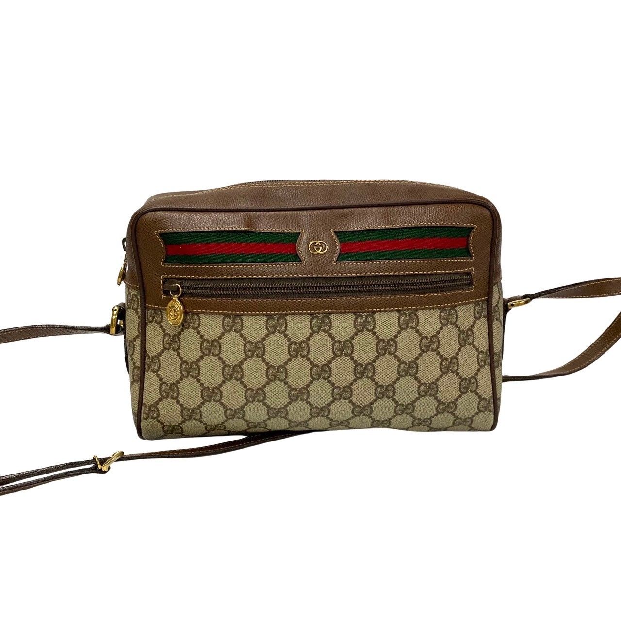 極　美品　付属品ありGUCCI オールド　グッチ　シェリーライン　バッグ 極美品 袋付 GUCCI オールドグッチ シェリーライン ミニショルダーバッグ