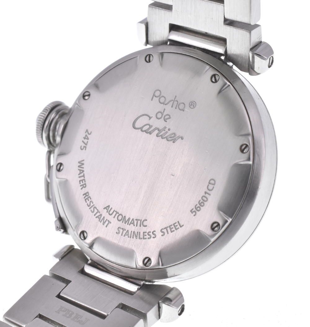 カルティエ CARTIER 2475 パシャC ビッグデイト SS 自動巻き ユニ