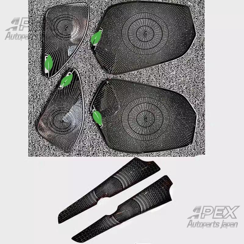 レクサス スピーカーカバー ドアスピーカーリング インテリアパネル 内装パーツ LEXUS RX350 RX450 500H ステンレス 6P