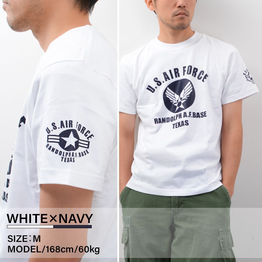 U.S. AIR FORCE ユーエスエアフォース 半袖 Tシャツ メンズ