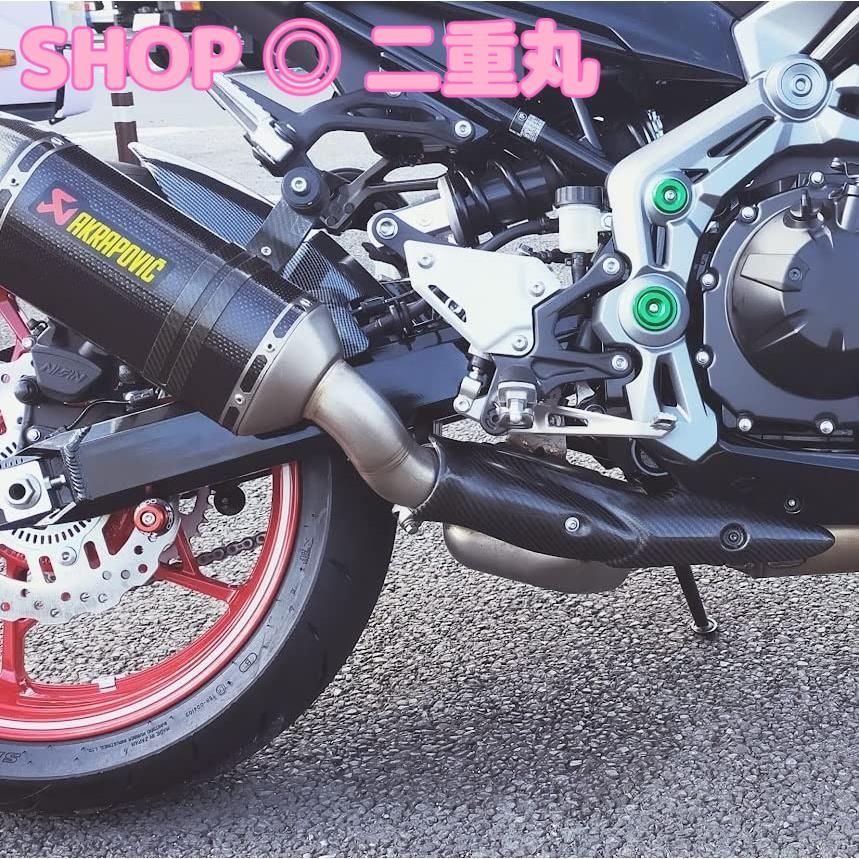 Z900 （Z900B） カーボン エキゾースト ヒートガード ヒートシールド アクラボビッチ SC 純正対応 - メルカリ