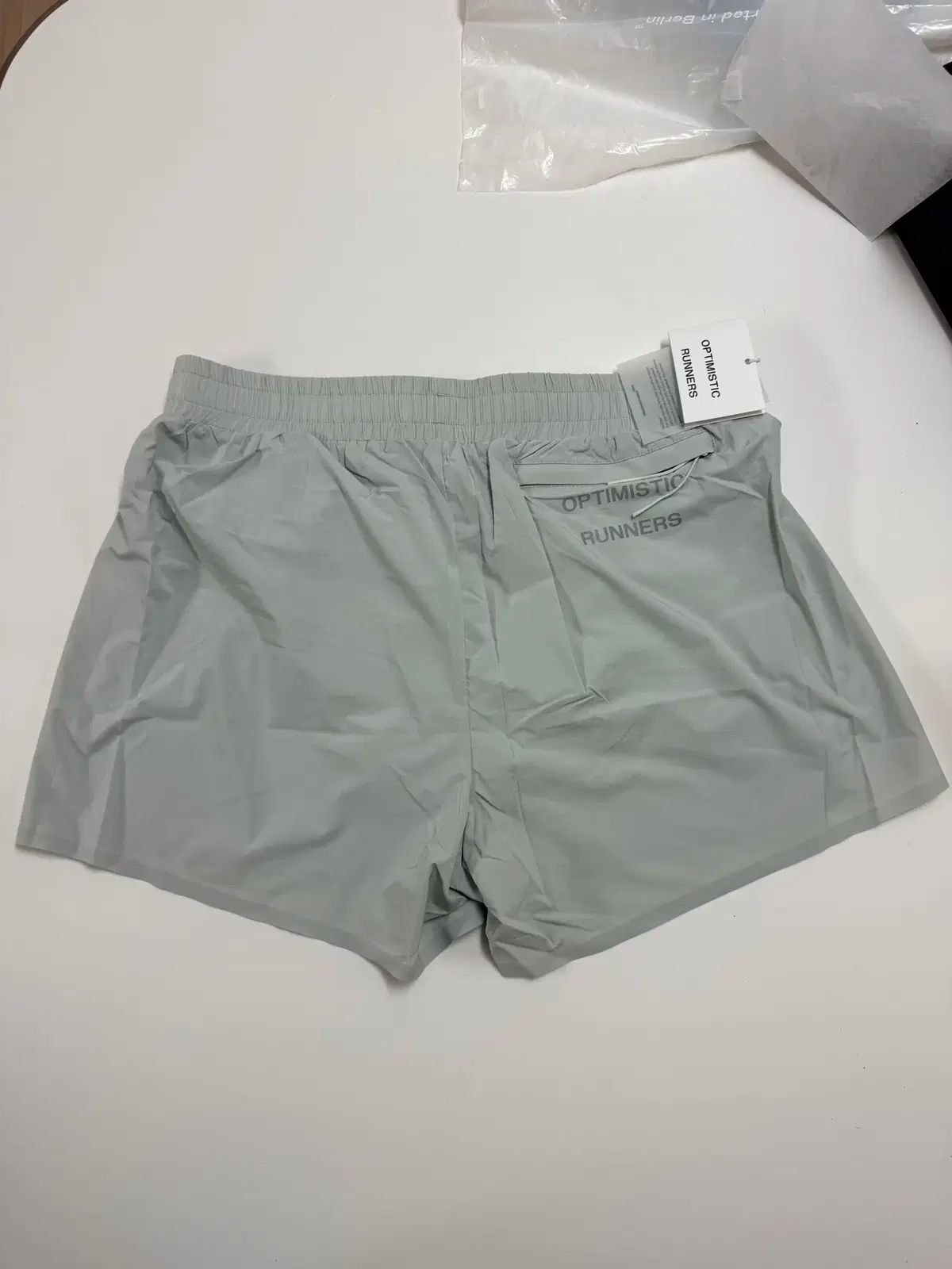 オプティミスティック ランナーズ OR マット ショーツ グレー L