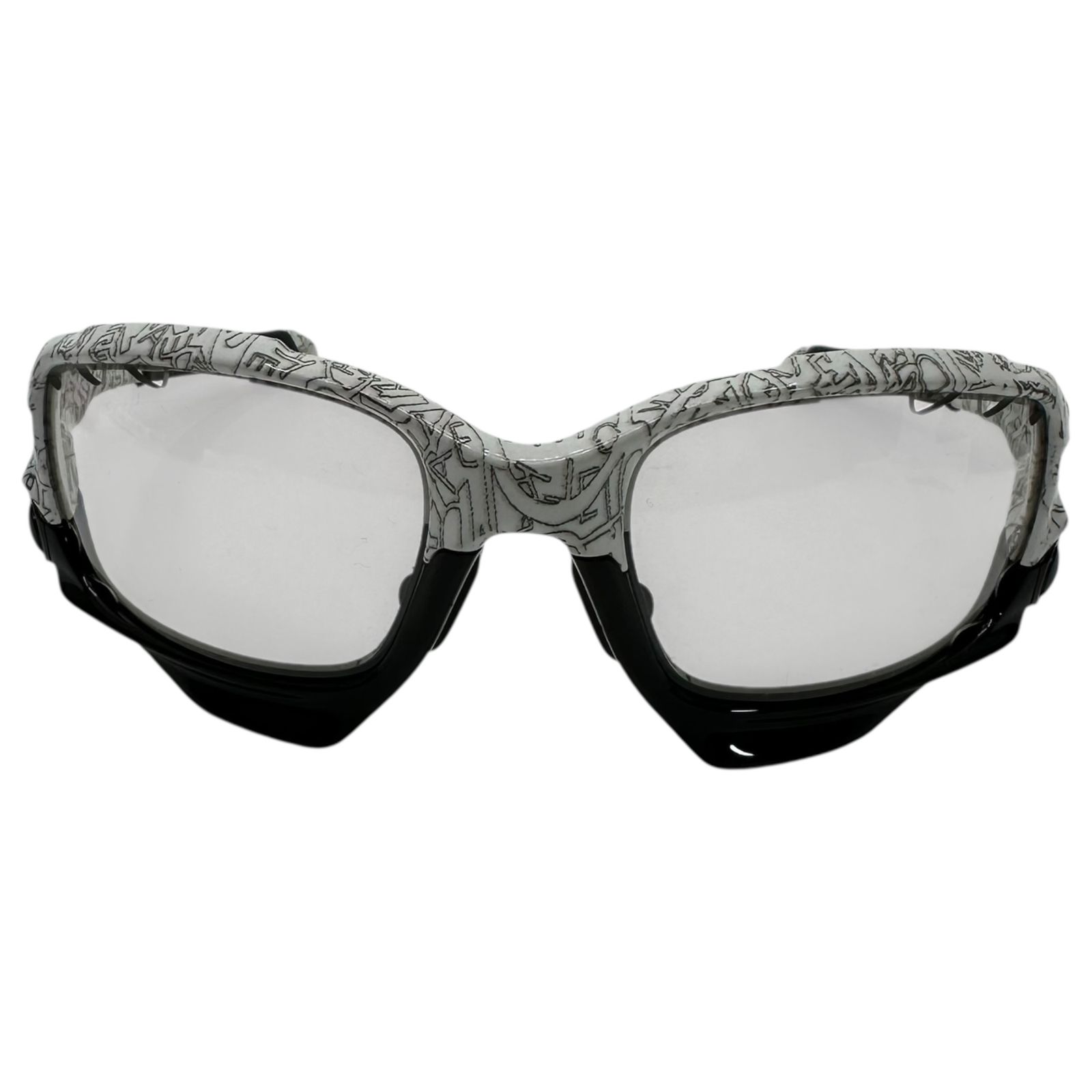 OAKLEY(オークリー) RACING JACKET White Black Ghost Text レーシング 