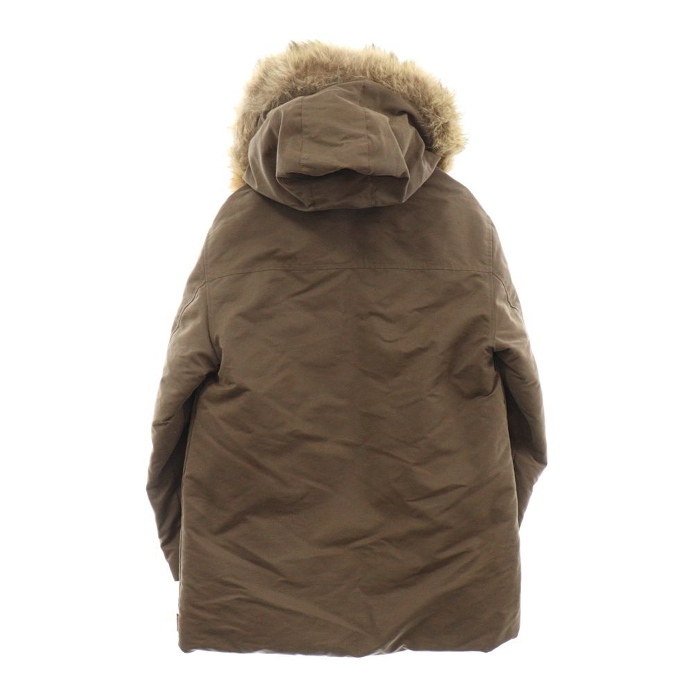 MONCLER (モンクレール) ファーフード付き ダウンジャケット