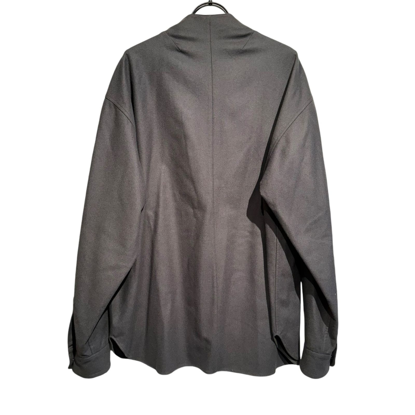 seya. (セヤ) KHAM SHIRT-JACKET 21050310641530 シャツ メンズ グレー 