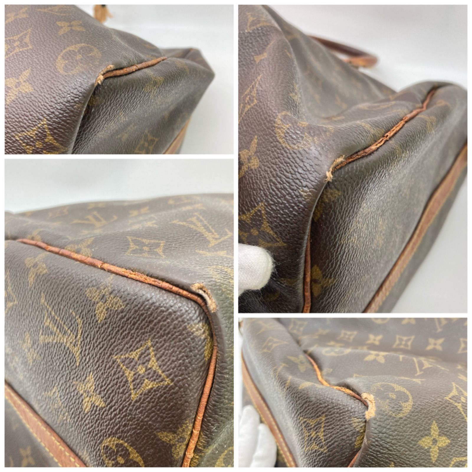 ルイヴィトン】LV VUITTON モノグラム キーポル50 バンド