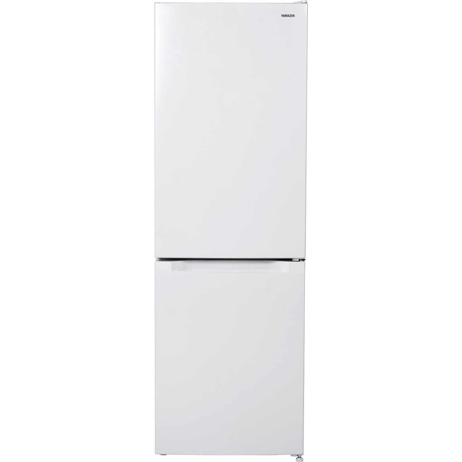 スリム 省エネ 冷凍容量48L ボトムフリーザー 一人暮らし ZFR-D150 W ホワイト 右開き 静音26dB 2ドア 150L 幅47.4cm 冷蔵庫 山善