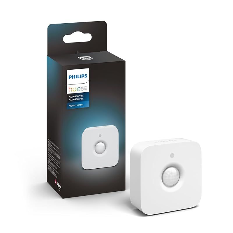 Philips Hue スマートリモコン モーションセンサー - フィリップスヒュー スマートスイッチ ワイヤレス リモコン ボタン 遠隔操作 スマートホーム スマート家電 スマート電球 スマートライト 調光 調色 照明 コントロール 人感センサー Mot 0
