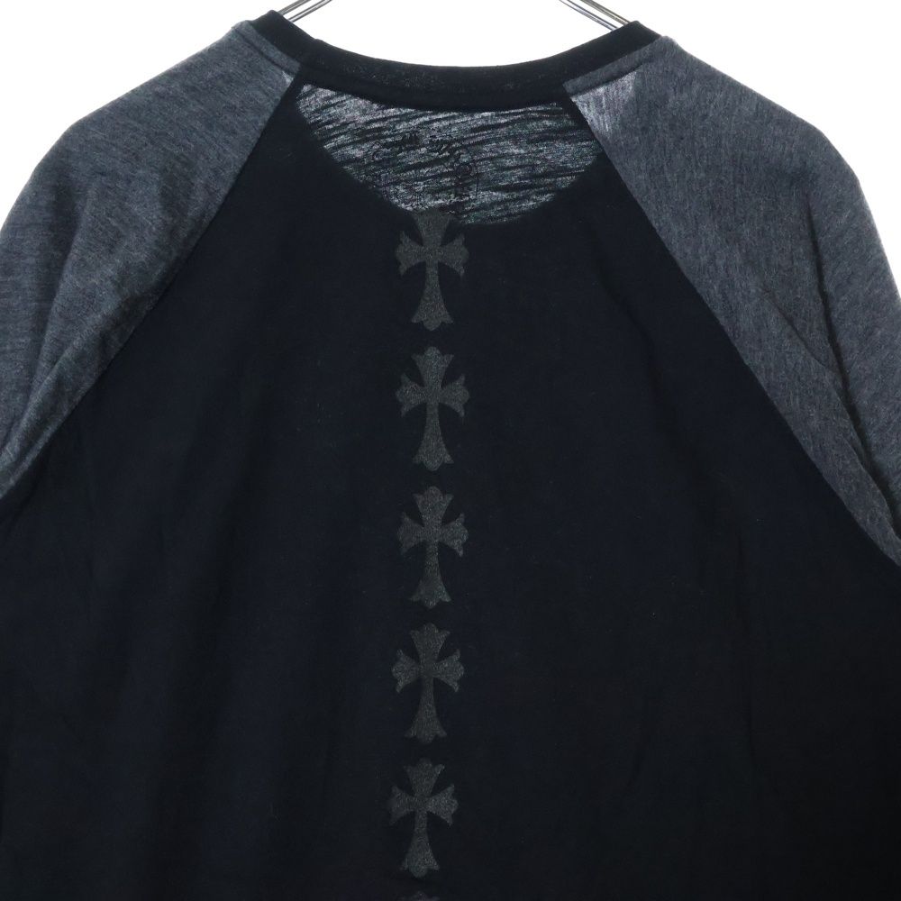 クロムハーツ 長袖Tシャツ バックプリント CHROME HEARTS クロムハーツ（原本無） セメタリークロス バック