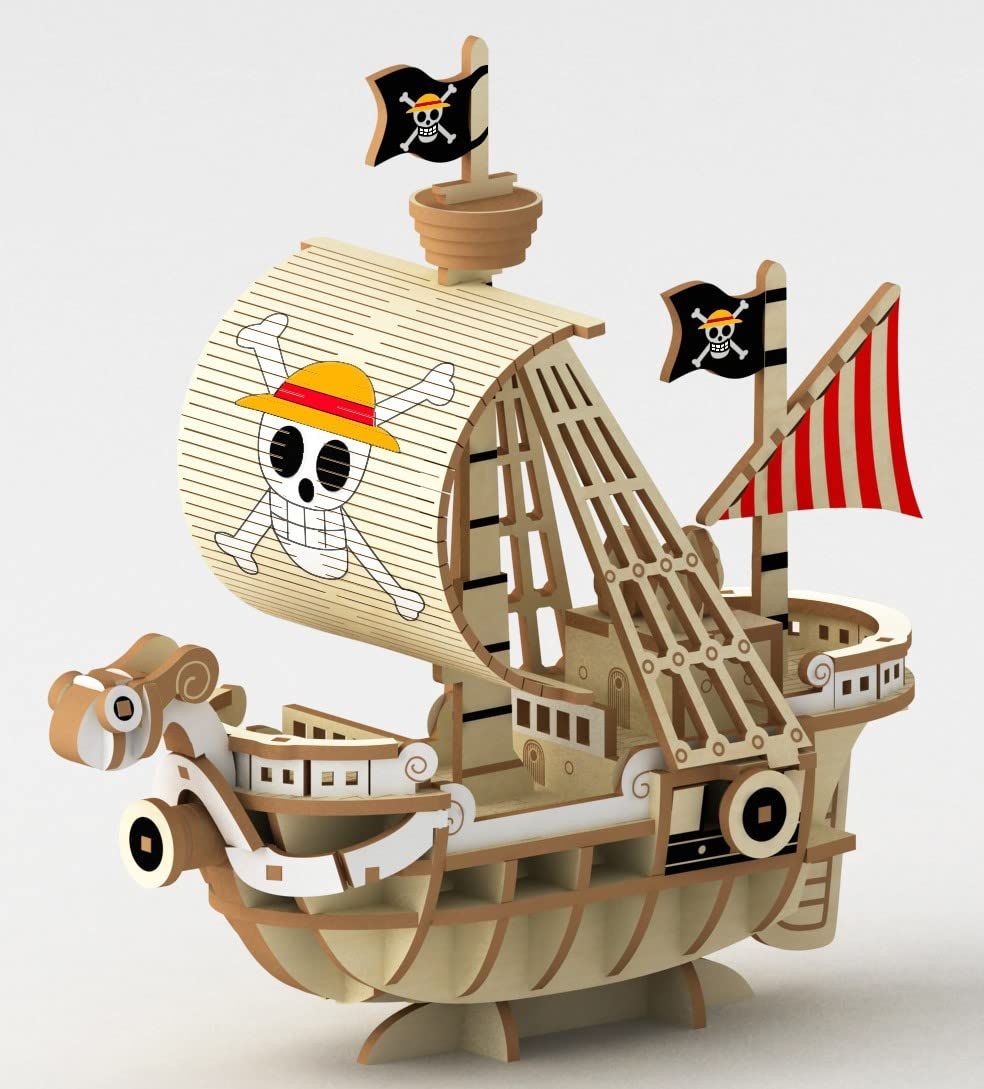 Azone 木製パズル ki-gu-mi (キグミ) ONE PIECE ゴーイング・メリー号 2022 