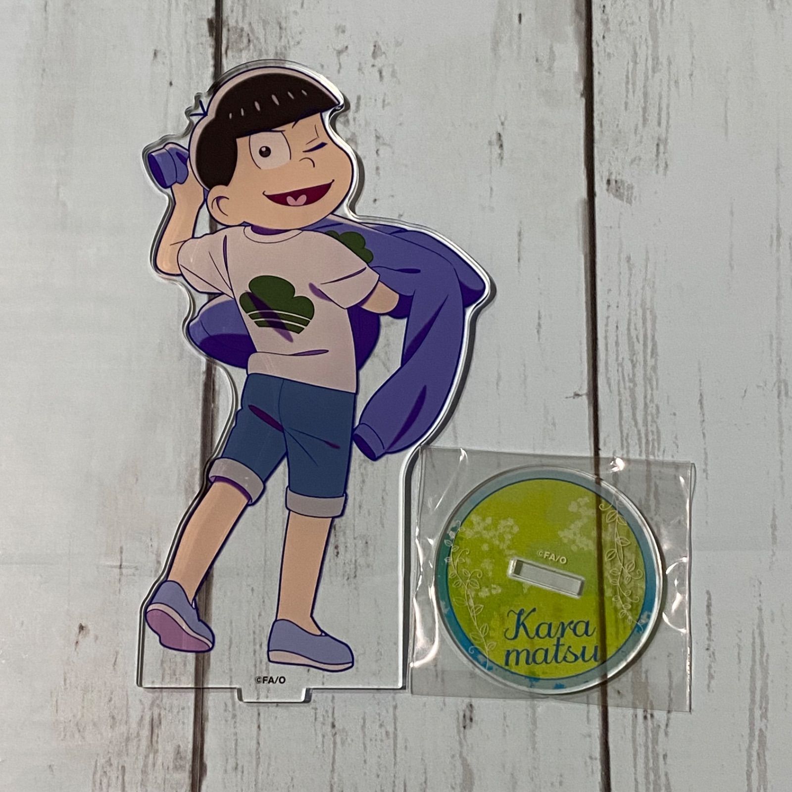 おそ松さんwebくじアクスタカラ松 おそ松さんのWEBくじ 第27弾 Fresh Feelings! C賞 カラ松 アクリル