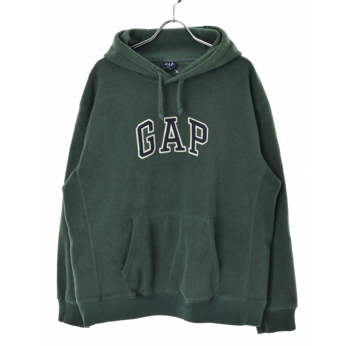 【GAP】00s ロゴワッペン パイルパーカー
