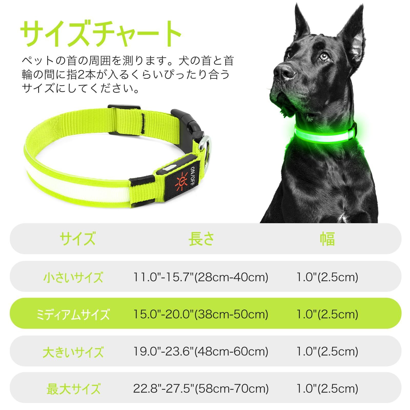 犬用 首輪 リードフック付き 50ｃｍ 未使用 だるい