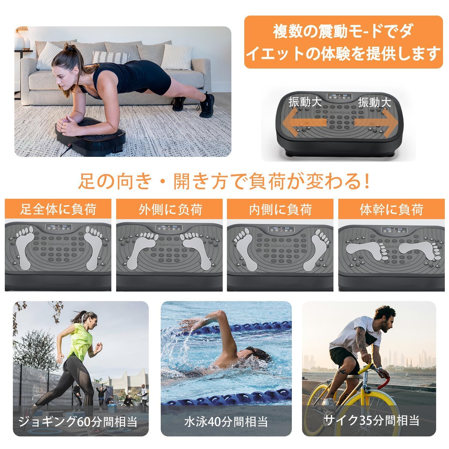 振動強度調節 静音マシン