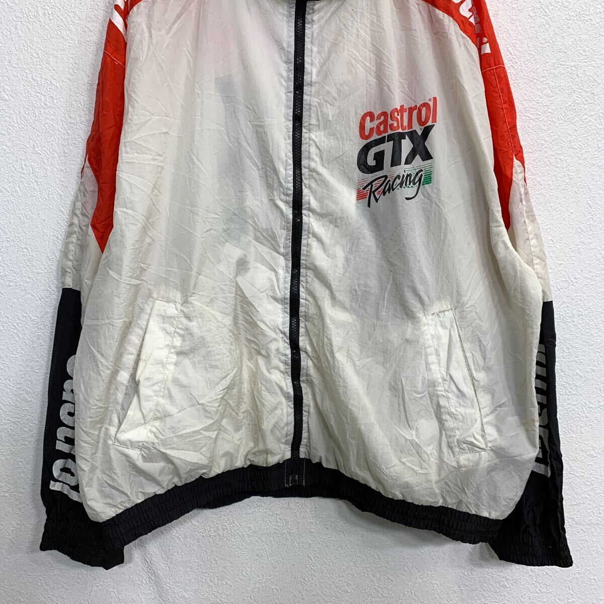 90年代 Castrol GTX レーシング ナイロンジャケット ヴィンテージ
