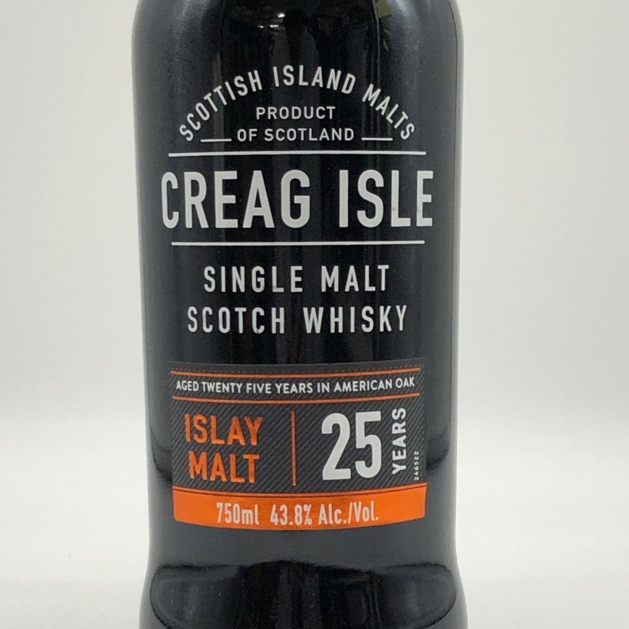 希少品】CREAG ISLE25年シングルモルトスコッチウイスキー 750ml 希少