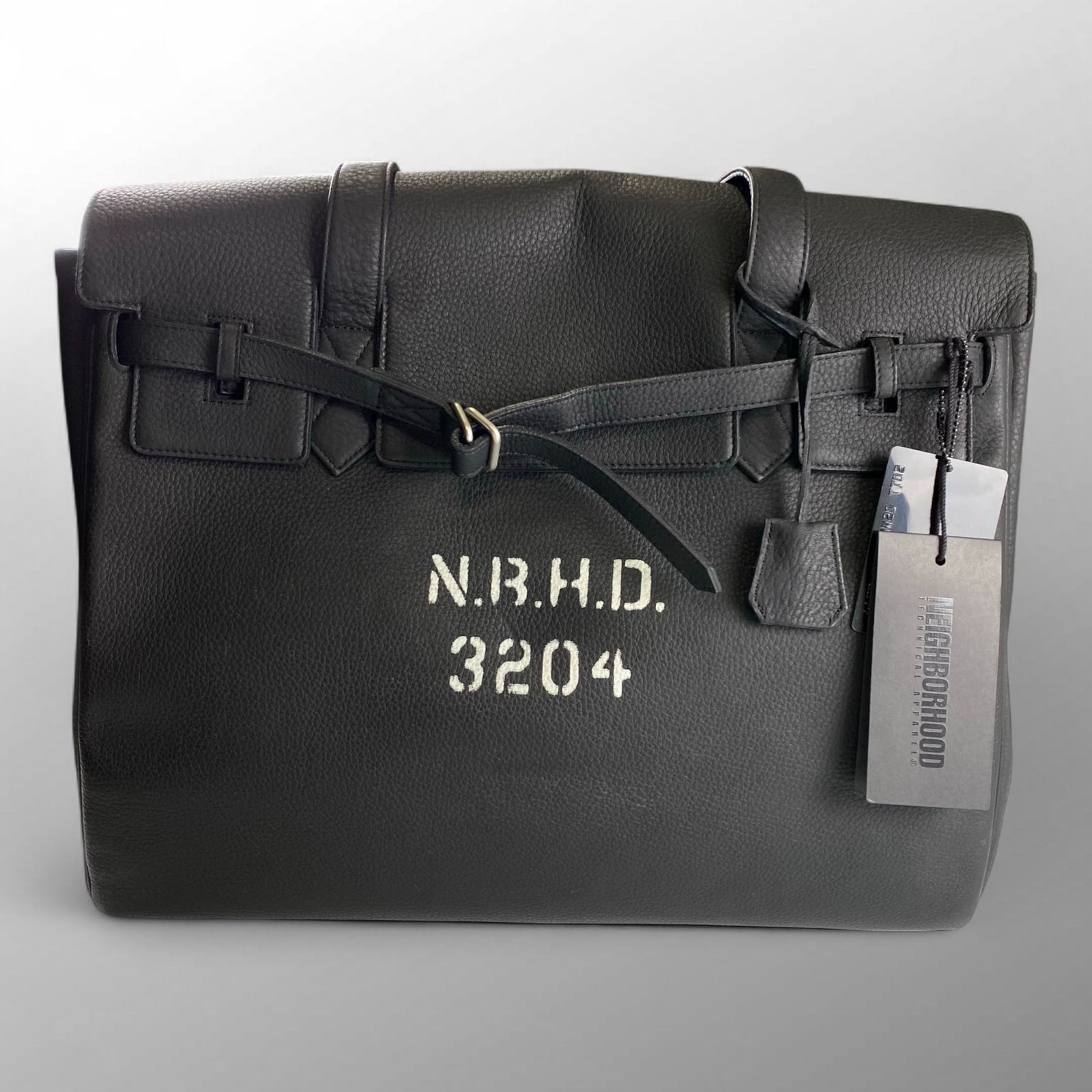 NEIGHBORHOOD × PORTER　レザーバッグ 未使用級】 NEIGHBORHOOD × PORTER / VOYAGER/L-TOTE