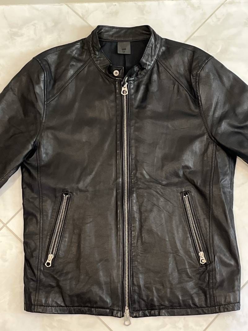 シングルライダース 本革