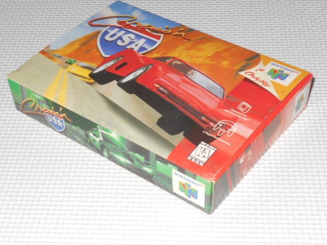 NINTENDO 64 - N64★Cruis'n USA Cruisin 海外版 端子清掃済 N64☆Cruis'n USA Cruisin 海外版 端子清掃済☆箱付・説明書付