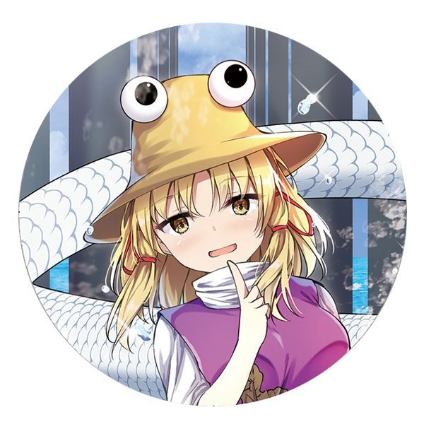 東方project 洩矢諏訪子 ラッキー缶バッジ - メルカリ