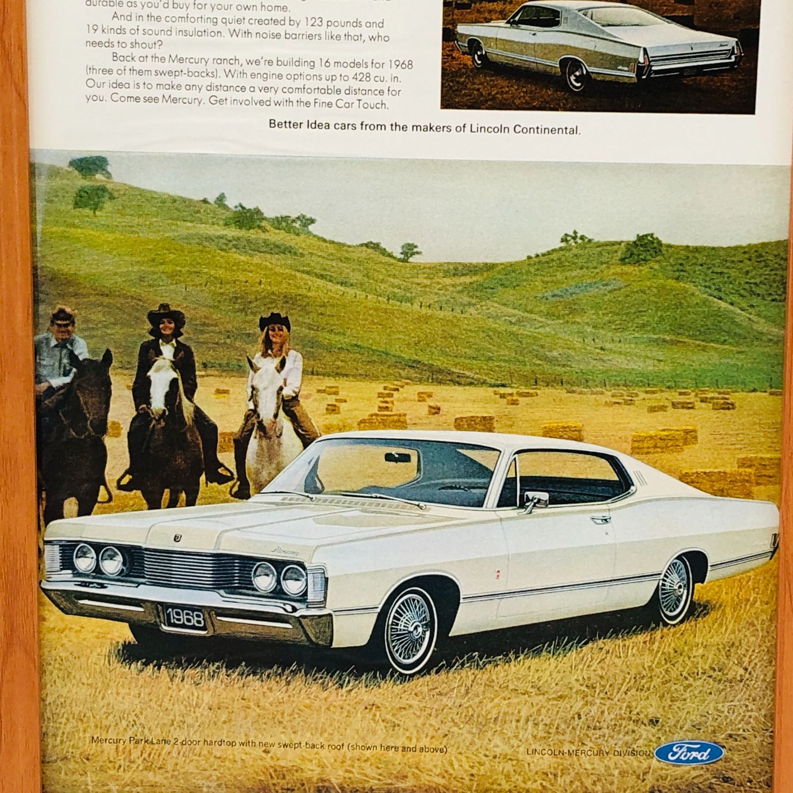 貴重な当時物 ビンテージ 広告 フレーム付 『 フォードFORD 』 1960年代 オリジナル アメリカ 輸入雑貨 ヴィンテージ 海外雑誌  アドバタイジング レトロ ( AZ1451 ) - メルカリ