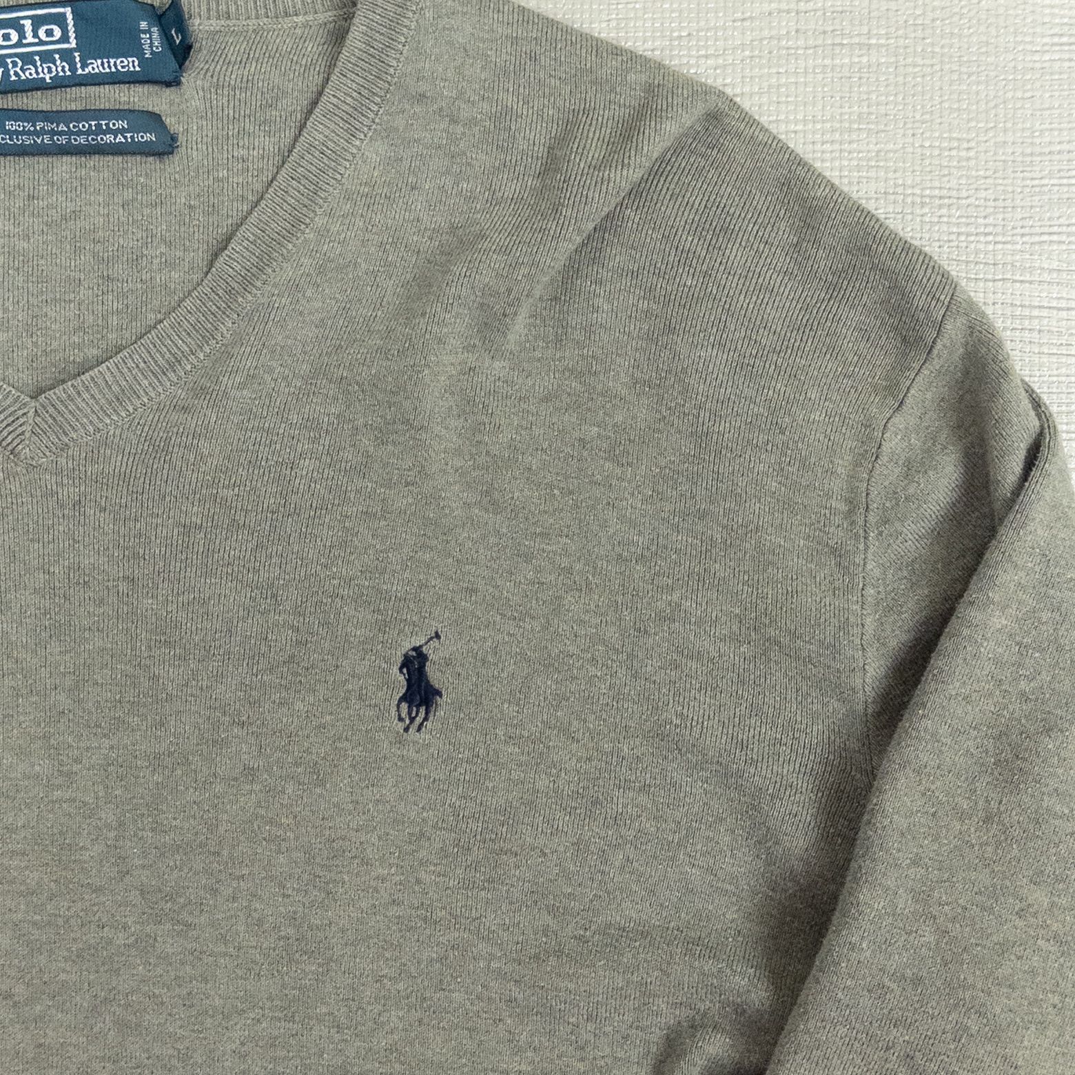 人気提案 トップス 90s polo by Ralph Lauren pimacotton knit