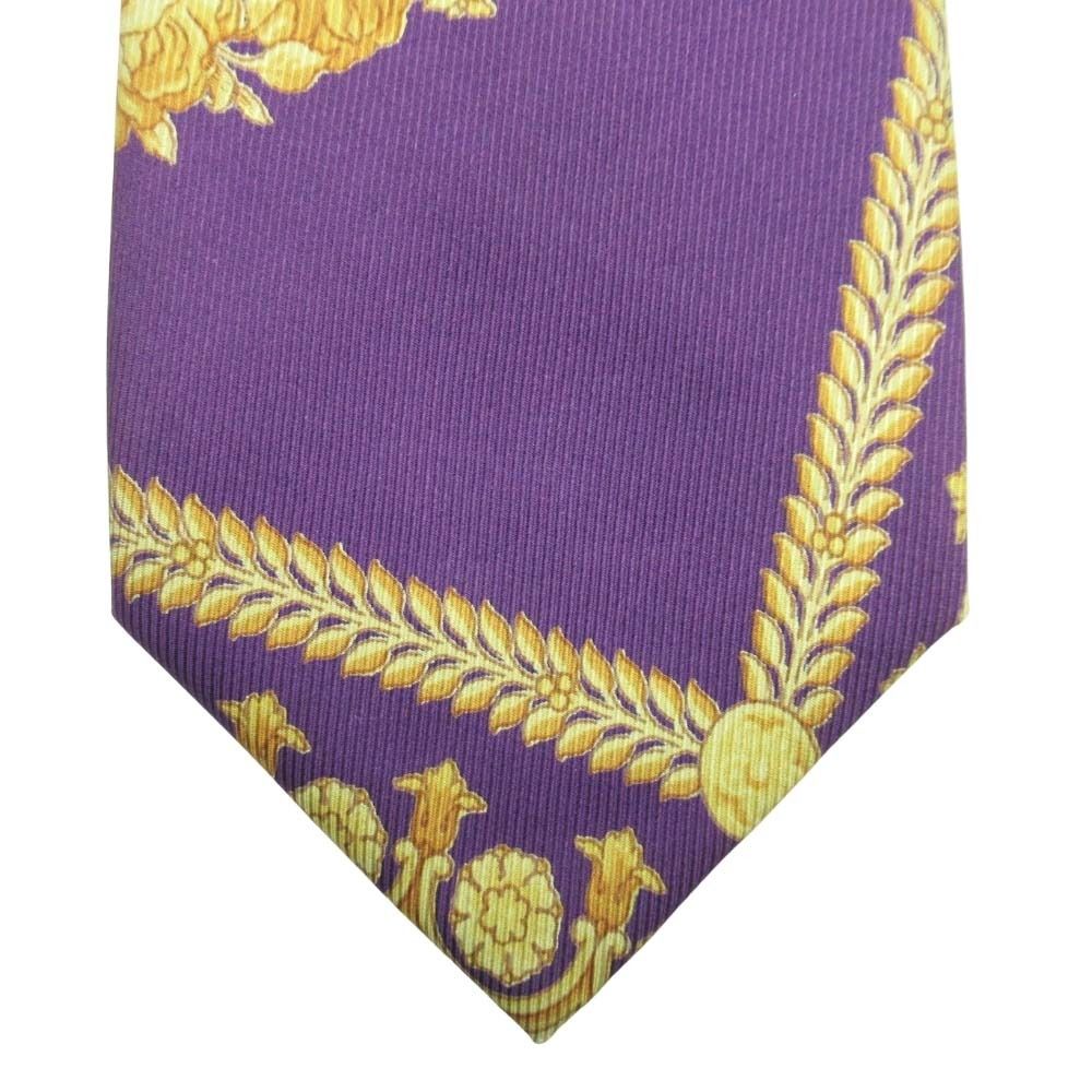 新品同様 GIANNI VERSACE ヴェルサーチ ネクタイ メデューサ