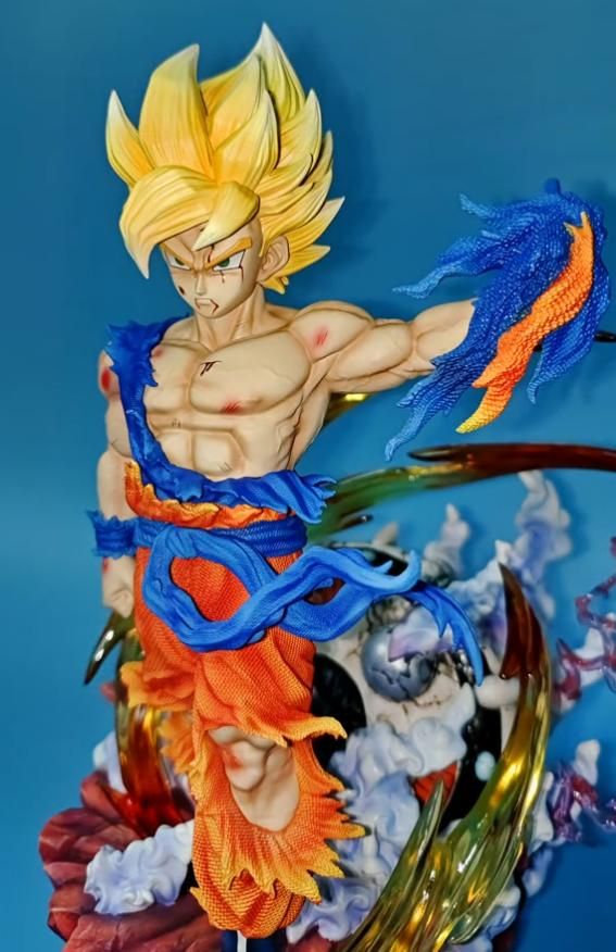 ドラゴンボール 超サイヤ人 孫悟空 ガレージキット フィギュア