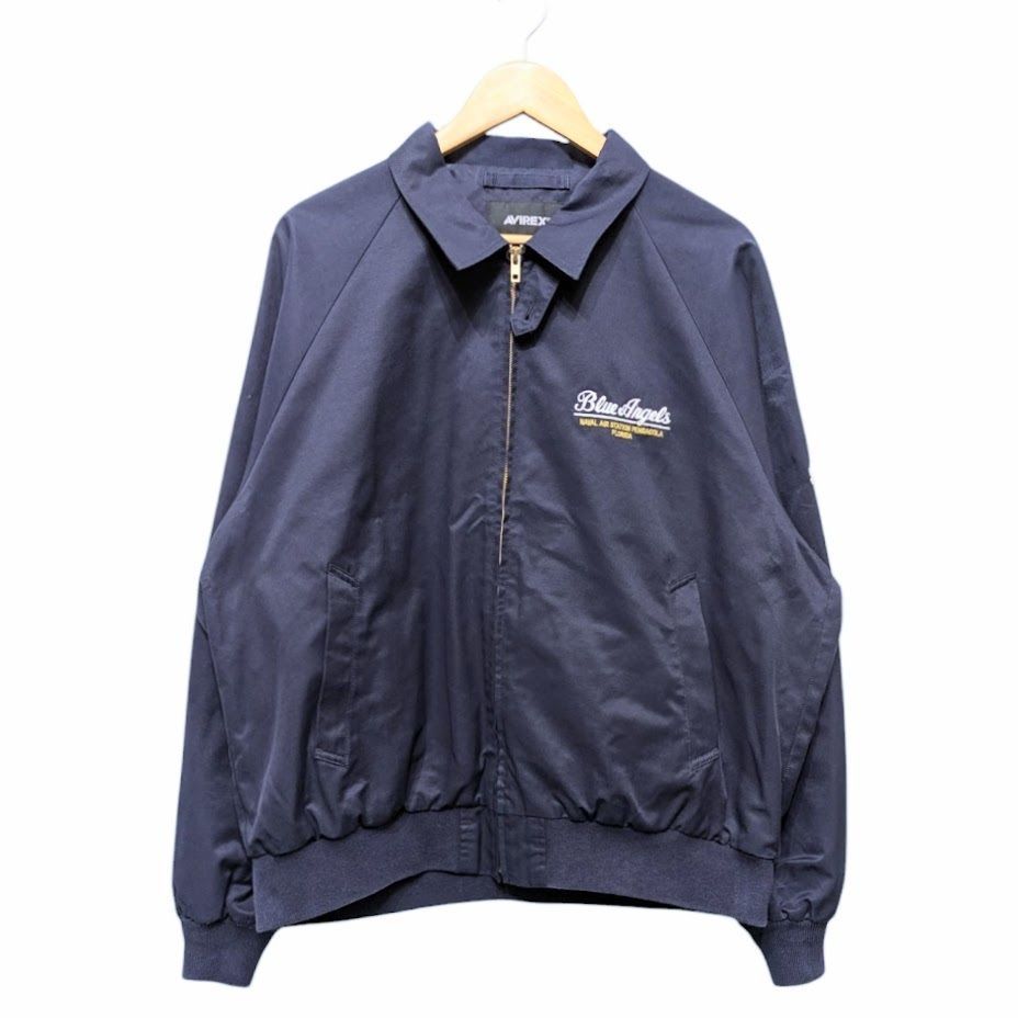 AVIREX USN UTILITY JACKET BLUE ANGELS 中古・古着通販】AVIREX