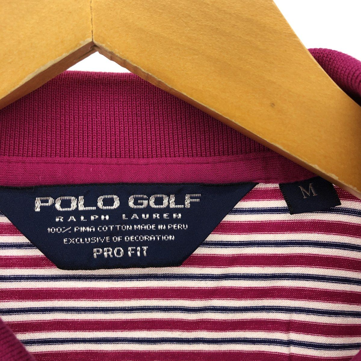 古着 ラルフローレン Ralph Lauren POLO GOLF ポロゴルフ PRO FIT 半袖 ボーダー ポロシャツ メンズM相当 /eaa554842 古着 ラルフローレン Ralph Lauren POLO GOLF ポロゴルフ PRO FIT 半袖