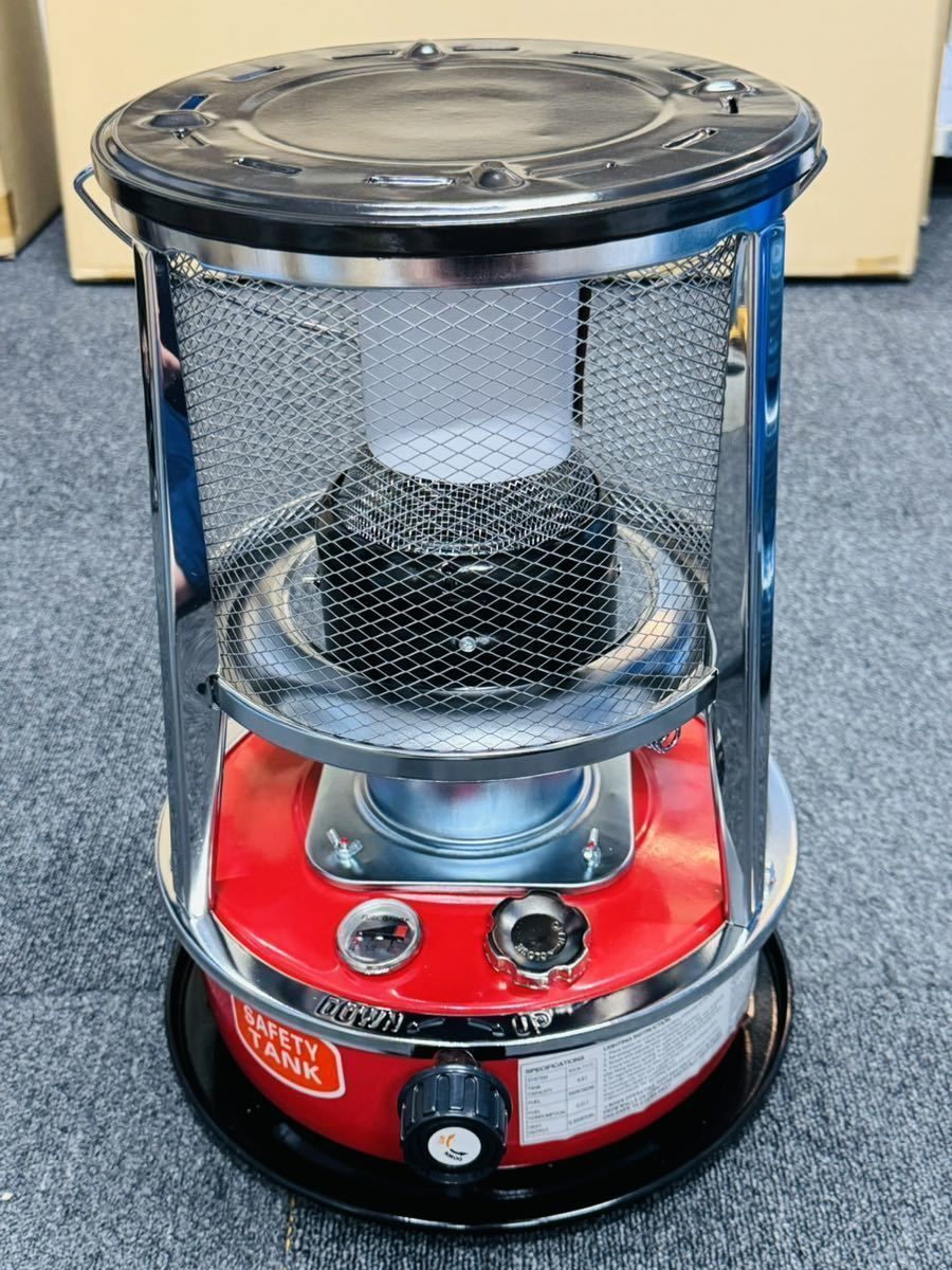 石油ストーブ 360°対流型加熱 灯油ストーブ 電源不要 ス急速加熱 調節 な炎付き 360°高速暖房 タンク容量4.5L 防災対策 防寒対策 持ち運び便利アウトドアストーブ ビンテージ風 オフィス 省エネ おしゃれ 即暖 kkkwnz