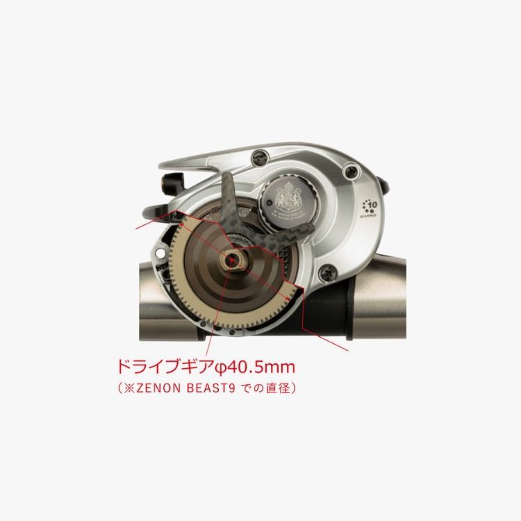 【美品】アブガルシア　ZENON LTX-L ZENON LTX（ゼノン エルティーエックス）｜AbuGarcia｜釣具の