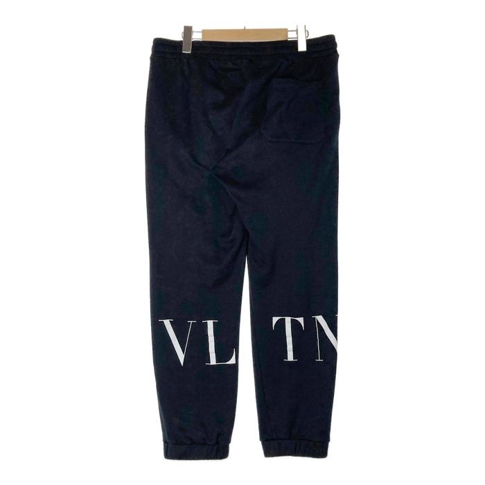 ☆VALENTINO ヴァレンティノ VLTN ロゴスウェットパンツ ブラック 