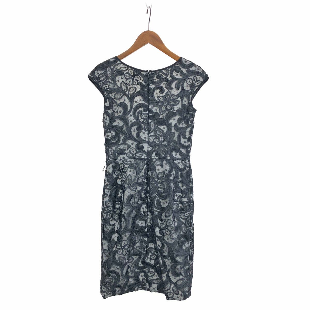 タダシショージ サイズ10 シンメワンピース TADASHI SHOJI タダシショージ BLACK & BEIGE ワンピース 「10