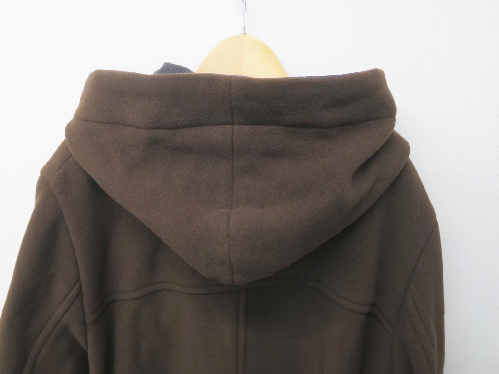 ウールモッサ フィッシュテールダッフルコート