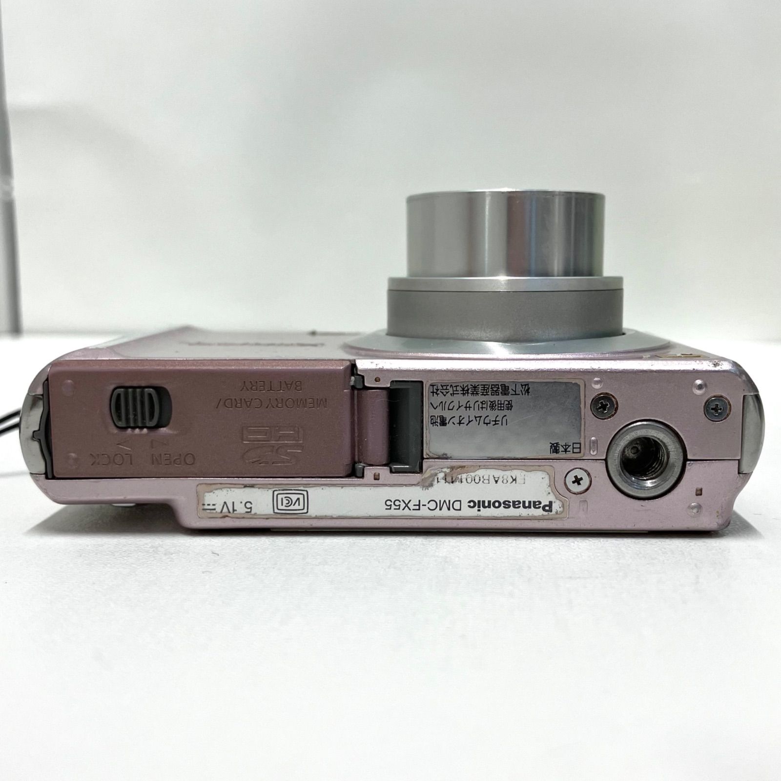 動作確認済み パナソニック LUMIX DMC-FX55 オールドコンデジ 動作確認済み パナソニック LUMIX DMC-FX55 オールドコンデジ