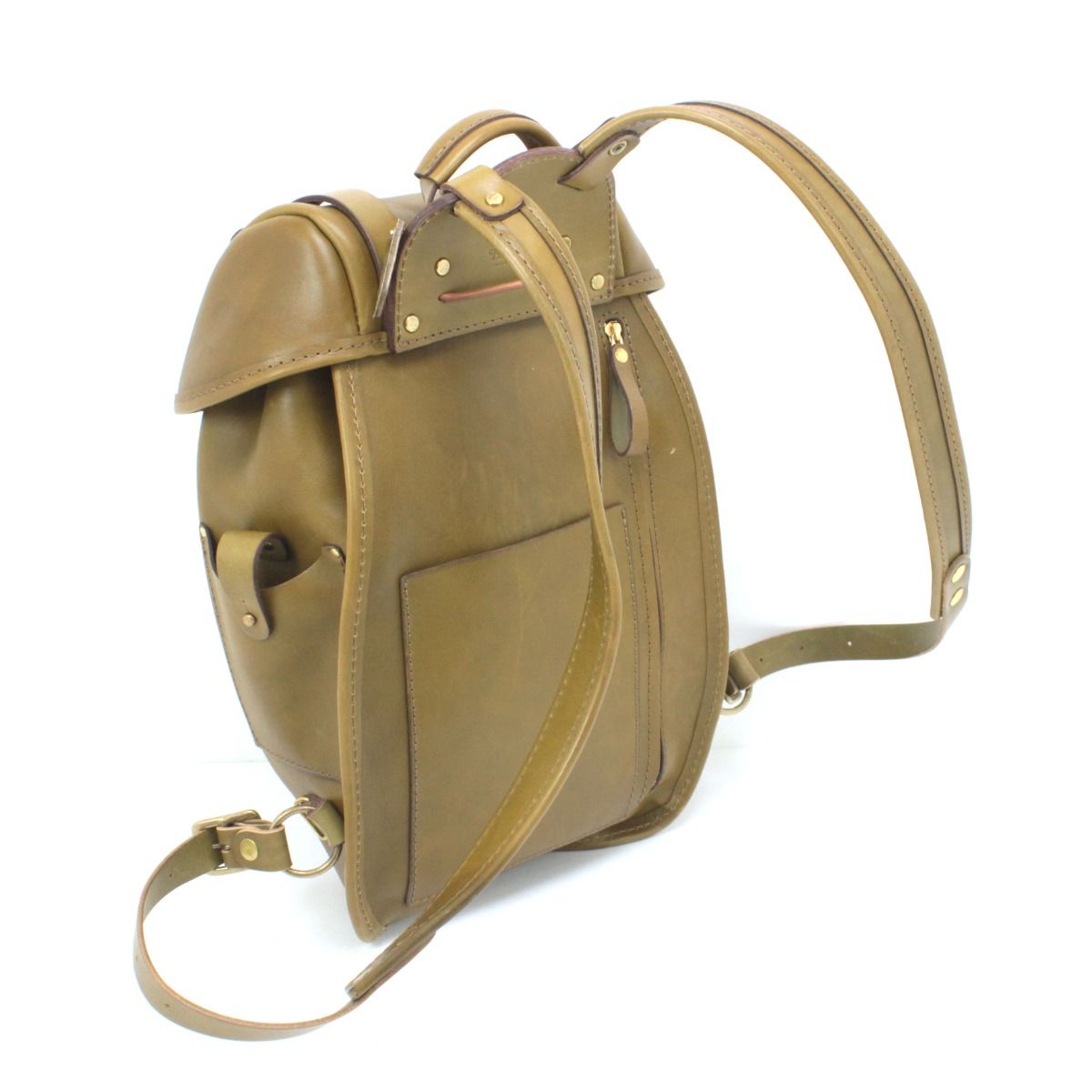 HERZ リュック オリーブ - メルカリ 