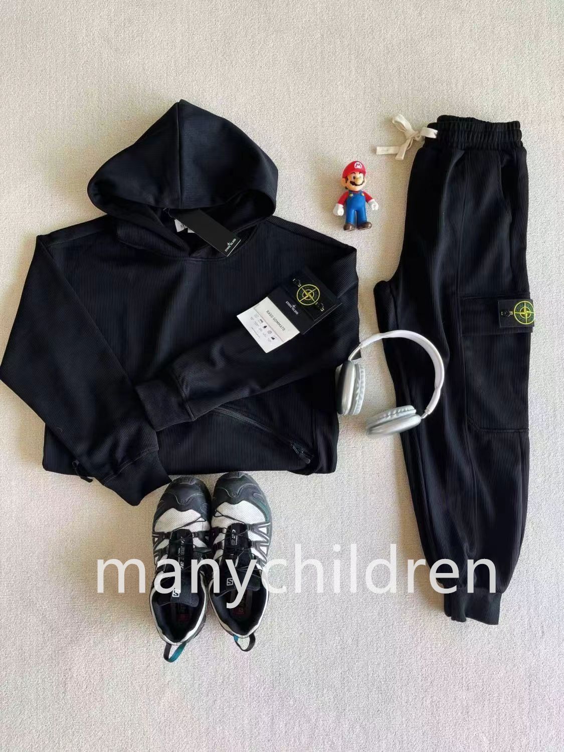 Stone Island 24SS ストーンアイランド パーカー フード付きスウェットシャツ スウェットパンツスーツ