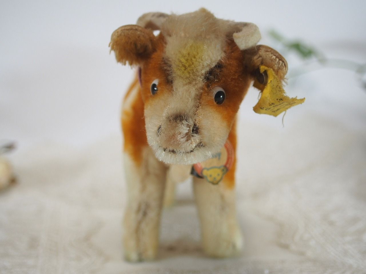 シュタイフ☆Cow Bessy 12cm オールID's完品☆ウシのベッシー/牛
