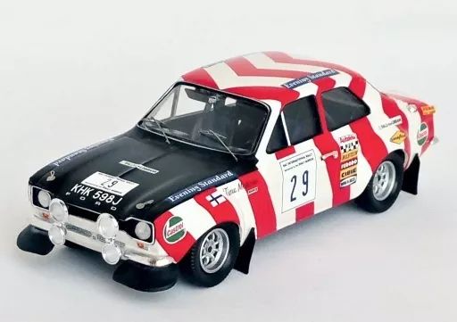 ミニカー　1/43 フォード エスコート Mk1 1970年RACラリー Timo Makinen / Henry Liddon #29 [RRuk76] 中古】ミニカー 1/43 フォード エスコート Mk1 1970年RACラリー