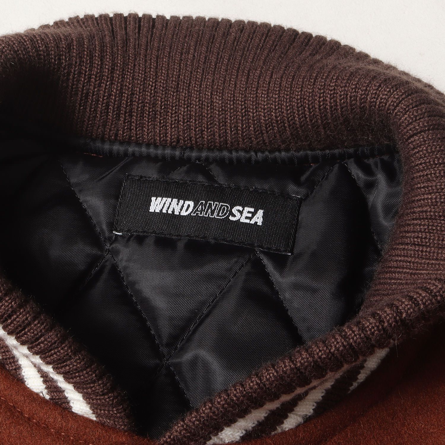 美品】WIND AND SEA ウィンダンシー ジャケット ブラウン サイズ:M