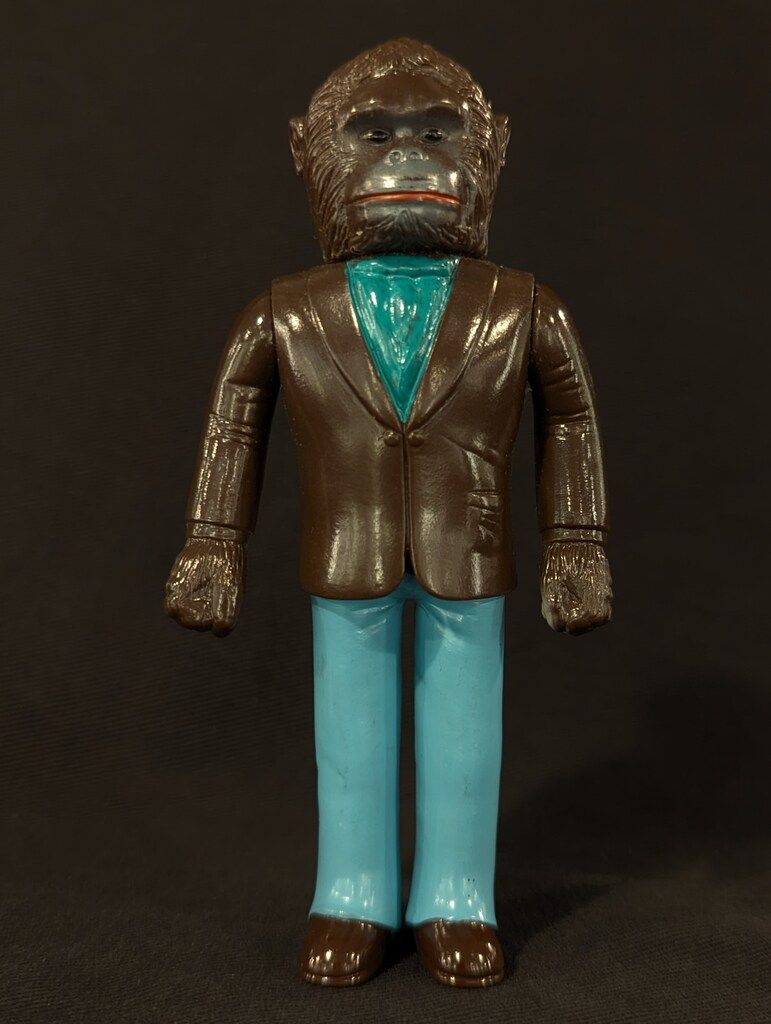 ブルマァク 猿の軍団⁄VINソフビ - 未開封 当時物 猿の軍団に登場