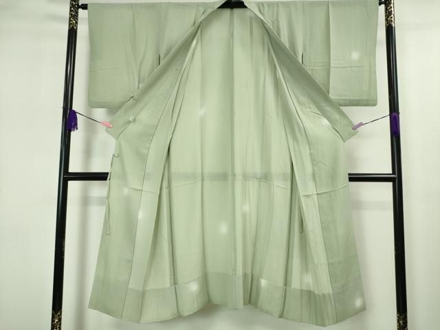 平和屋本店□極上 道中着 スリーシーズン 春夏秋 塵除け ロング丈 蛍暈